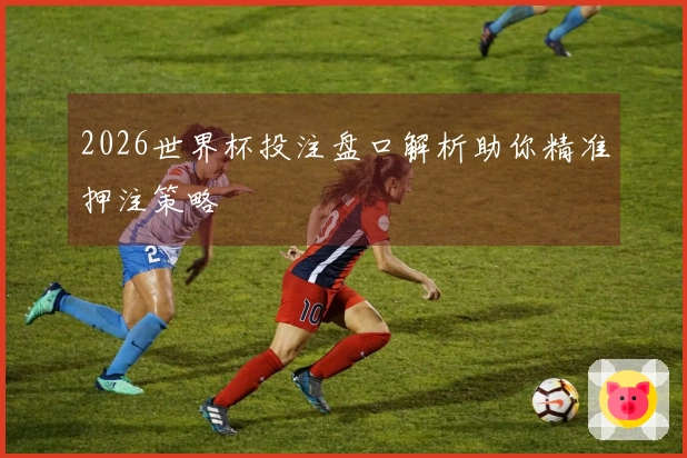 2026世界杯投注盘口解析助你精准押注策略